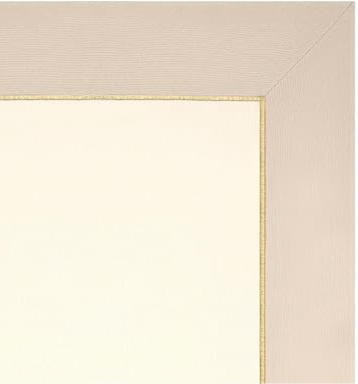 Pure Harmony Krem & Bej Kumaş Üzerine Altın Renk İşlemeli Masa Örtüsü 260x160 cm