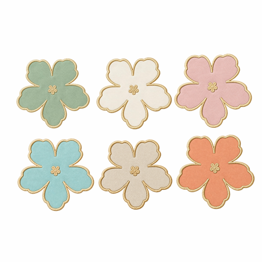 Belle Fleur Kokteyl Peçetesi – 6’lı Renk Koleksiyonu | Falay Homeware Collaboration